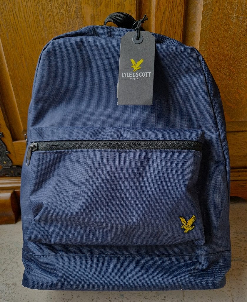 Nieuwe Rugzak van Lyle & Scott kleur donkerblauw, Ophalen of Verzenden, Nieuw, Overige merken