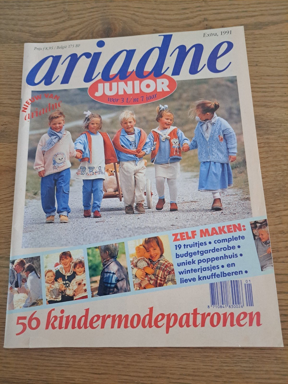 Ariadne Junior Extra 1991 - 56 Kindermodepatronen, Hobby en Vrije tijd, Overige merken, Kind, Ophalen of Verzenden, Overige typen