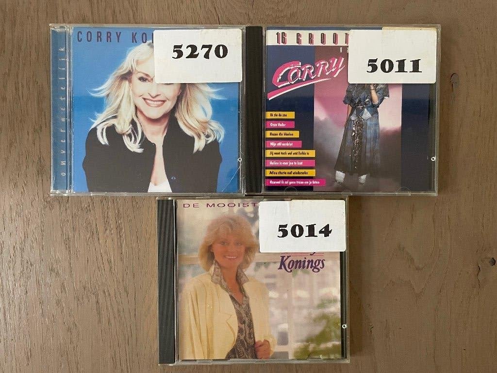 3 top cd’s van Corry Konings, Ophalen of Verzenden, Zo goed als nieuw, Levenslied of Smartlap, Album