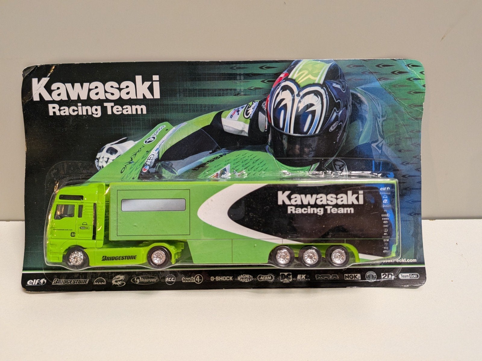 vrachtwagen Kawasaki MotoGP team - Shinya Nakano, Ophalen of Verzenden, Nieuw, Bus of Vrachtwagen