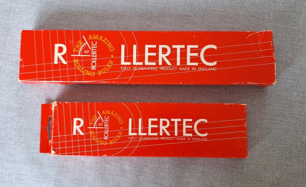 2 Verschillende maten Rollertec Linialen., Ophalen of Verzenden, Zo goed als nieuw, Overige thema's, Overige typen