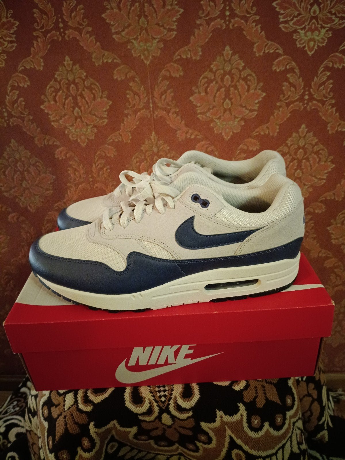 Nike Air Max 1 Essential "Sanded Purple" Sneakers 45.5 Nieuw, Nike air max, Overige kleuren, Nieuw, Ophalen of Verzenden