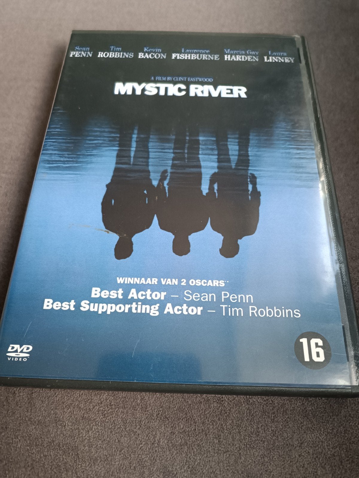 Mystic river - dvd, Alle leeftijden, Ophalen of Verzenden, Zo goed als nieuw, Detective en Krimi