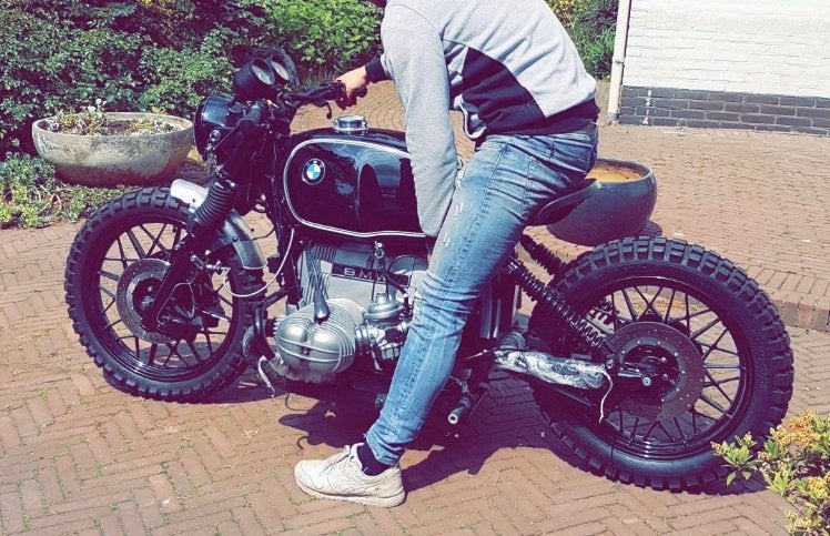 BMW R100 Project met gereviseerd blok en Motogadget, Motoren, 2 cilinders, Overig, Handgeschakeld, LED Verlichting