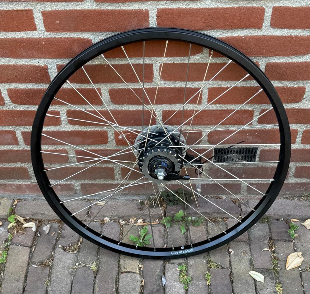 Achterwiel Bakfiets  Nexus 7 Speed  26 inch (Cargo), Fietsen en Brommers, Fietsonderdelen, Ophalen of Verzenden, Zo goed als nieuw