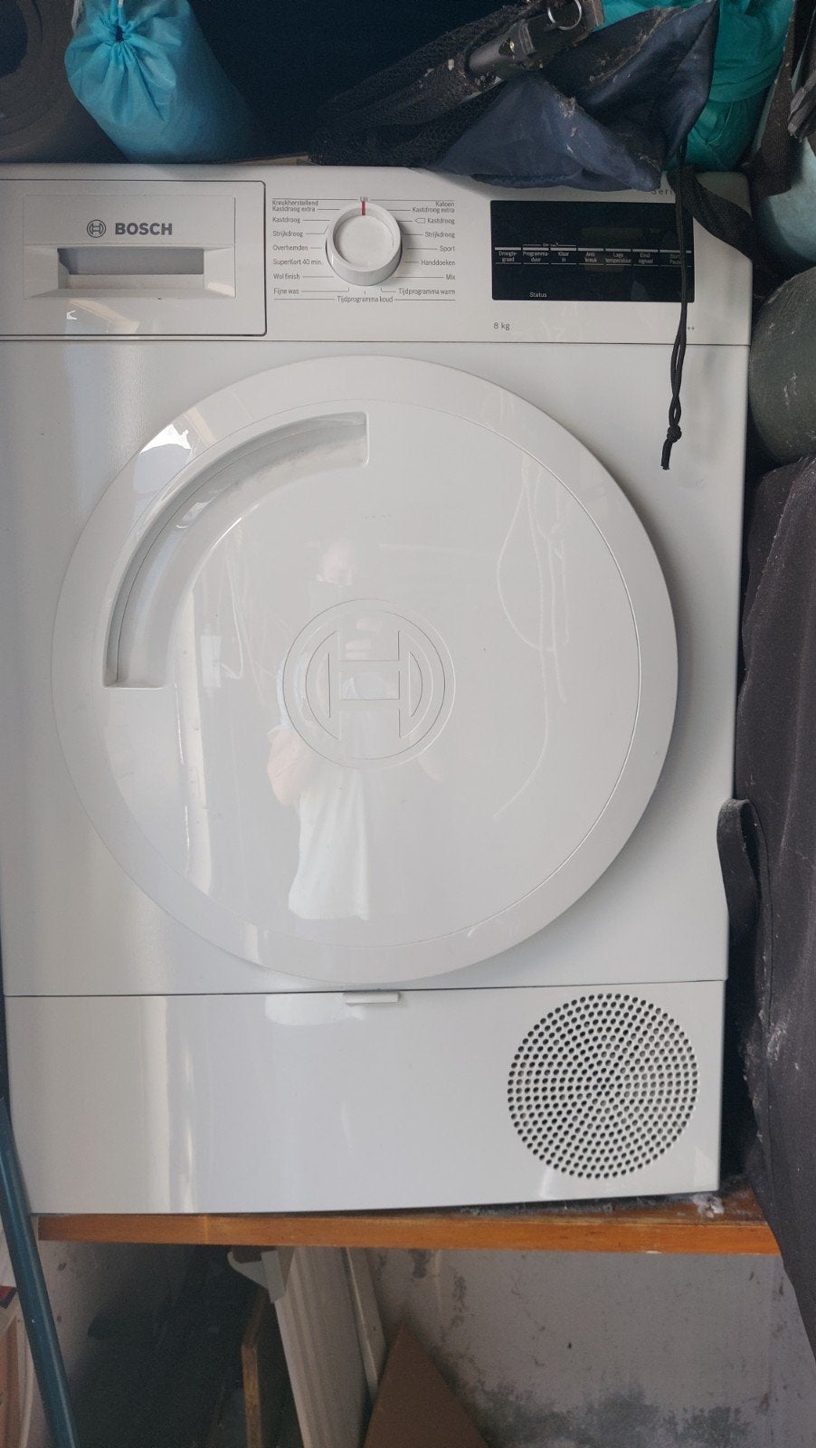 Bosch WTR88T00NL/02 Condensdroger - Zo goed als nieuw, 8 tot 10 kg, Ophalen of Verzenden, Zo goed als nieuw, 85 tot 90 cm