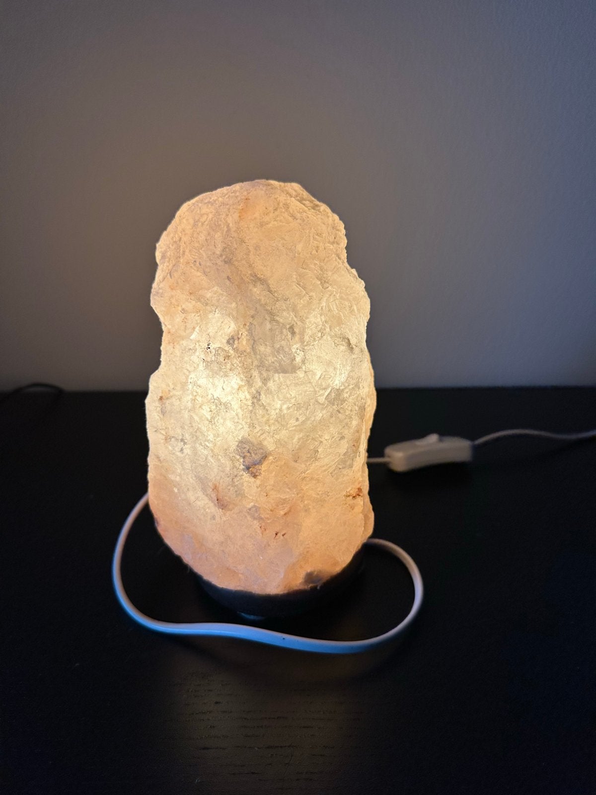 Zoutlamp - Natuurlijke Himalaya Zoutsteen Lamp, Met schakelaar, Overige merken, Overige fittingen, Ophalen of Verzenden