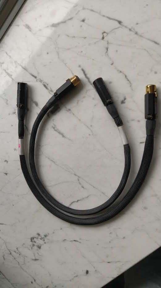 APPROACH 2 HIGH END INTERLINKS, XLR, 60 cm. als nieuw!, Ophalen of Verzenden, Zo goed als nieuw, Minder dan 2 meter, Interlink-kabel