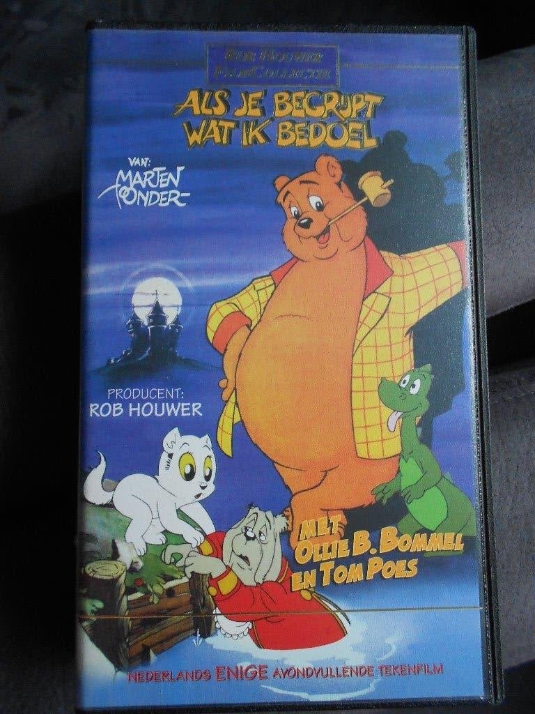 VHS video Als je begrijpt wat ik bedoel met Ollie B. Bommel, Ophalen, Gebruikt, Alle leeftijden, Overige typen