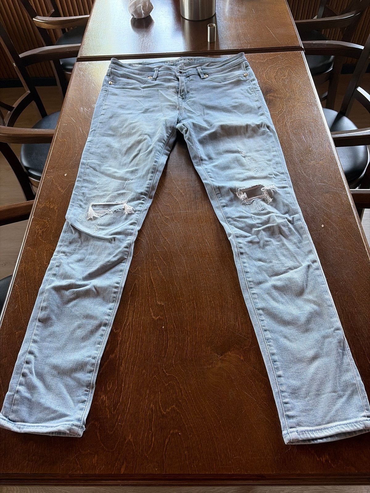 Denham Spray Super Tight Fit Jeans - W30 L30, Ophalen of Verzenden, Gedragen, Blauw, W30 - W32 (confectie 38/40)