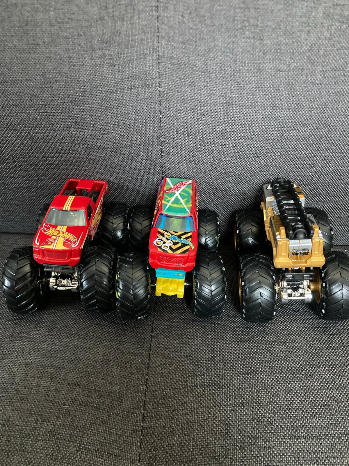 Hot Wheels Monster Trucks - Set van 3, Ophalen of Verzenden, Zo goed als nieuw