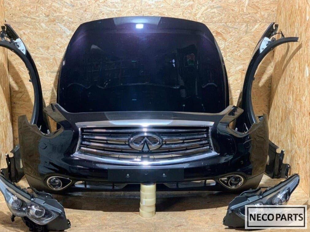 INFINITI QX70II FXII GAC VOORKOP COMPLEET VOORKOP BUMPER SCH, Gebruikt, -, -, Ophalen of Verzenden