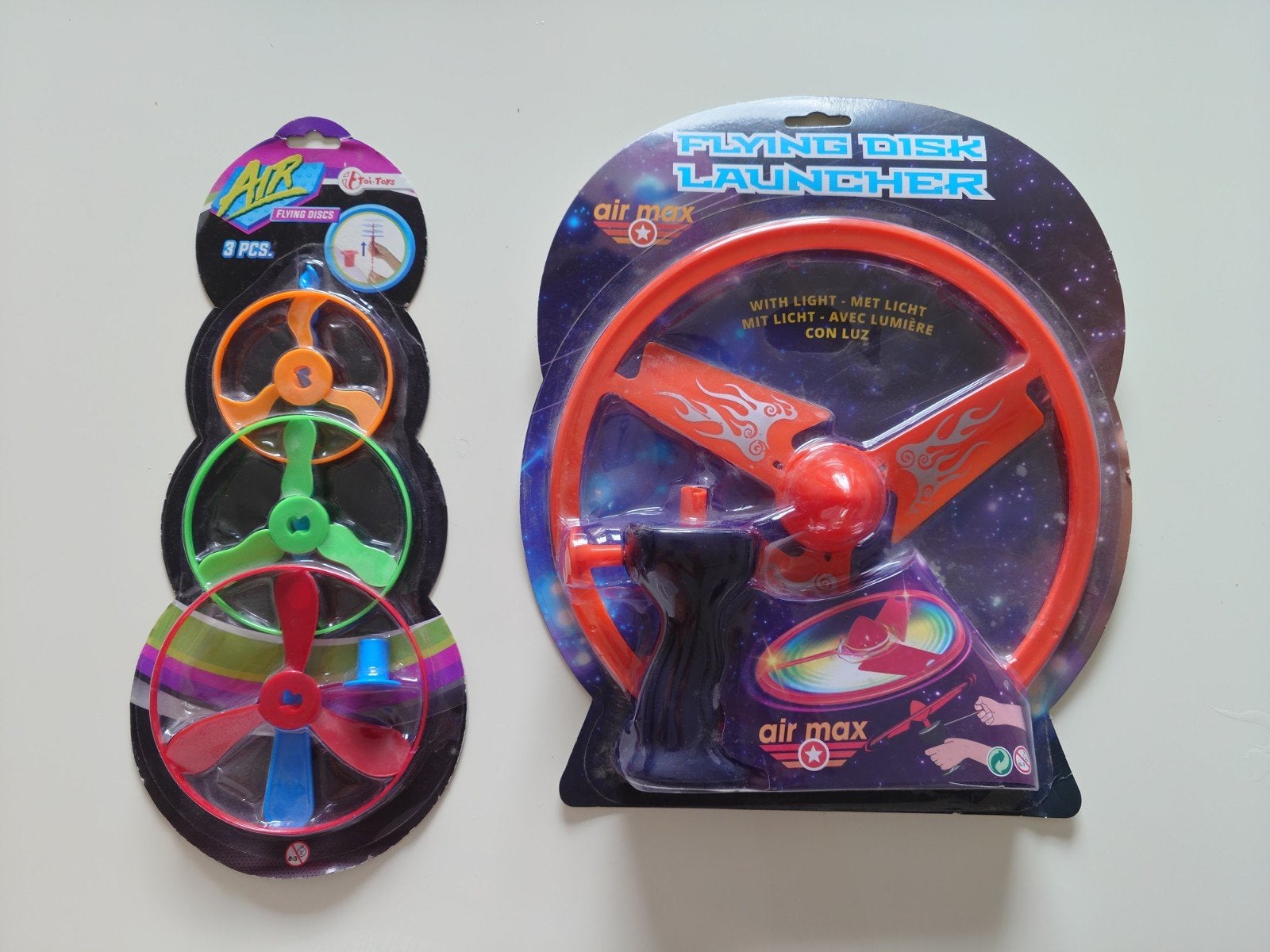Flying Disk Launcher & Air Flying Discs, Ophalen of Verzenden, Nieuw, Jongen of Meisje