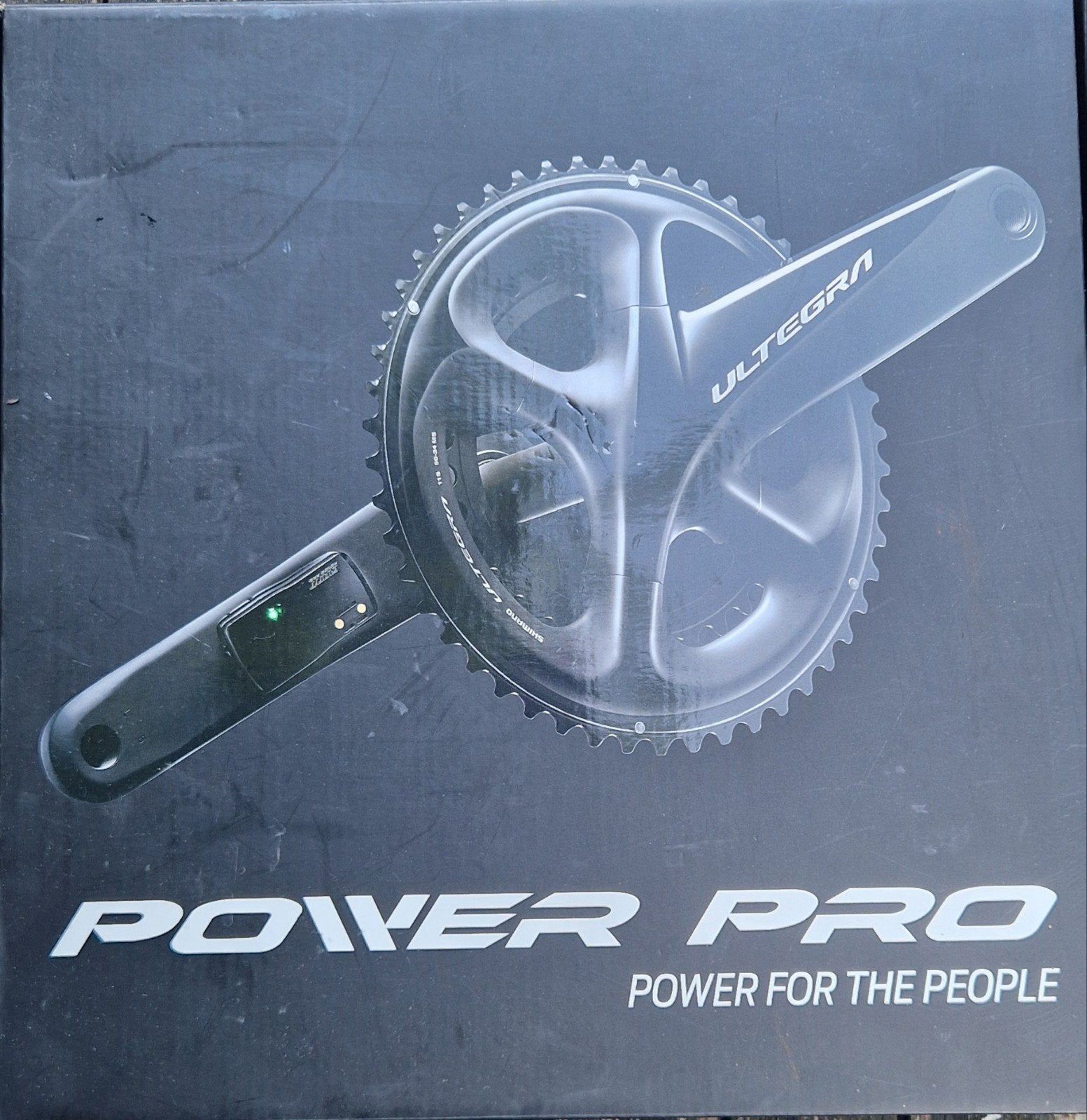 Giant Power Pro FCR8000 Powermeter Crankstel 52/36T 11-speed, Fietsen en Brommers, Racefiets, Giant, Zo goed als nieuw, Aluminium