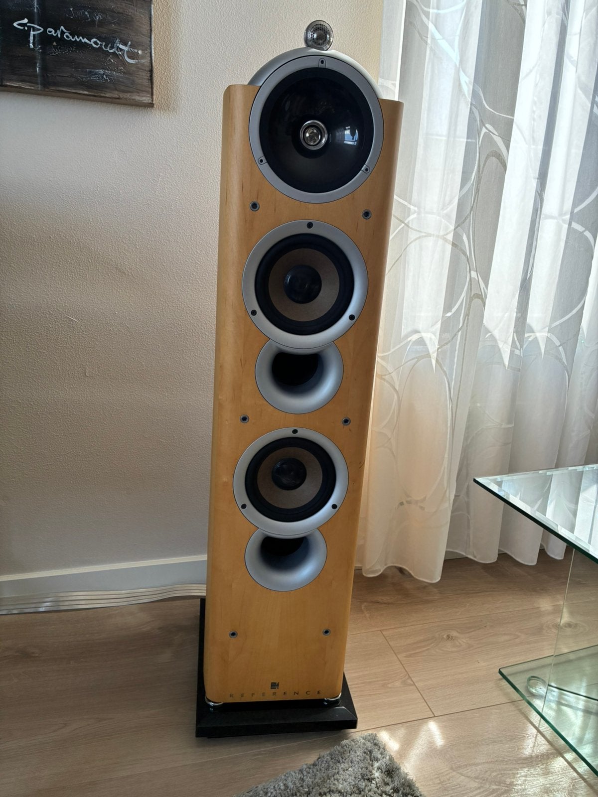 Te koop: KEF Reference 203 High-End Luidsprekers, Gebruikt, 120 watt of meer, Front, Rear of Stereo speakers, Ophalen