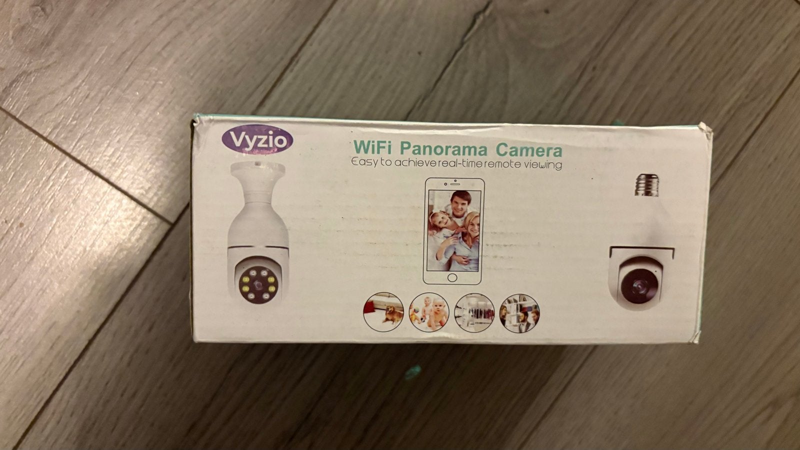 VyZio WiFi Panorama Camera - Beveiligingscamera, Ophalen of Verzenden, Nieuw, Binnencamera