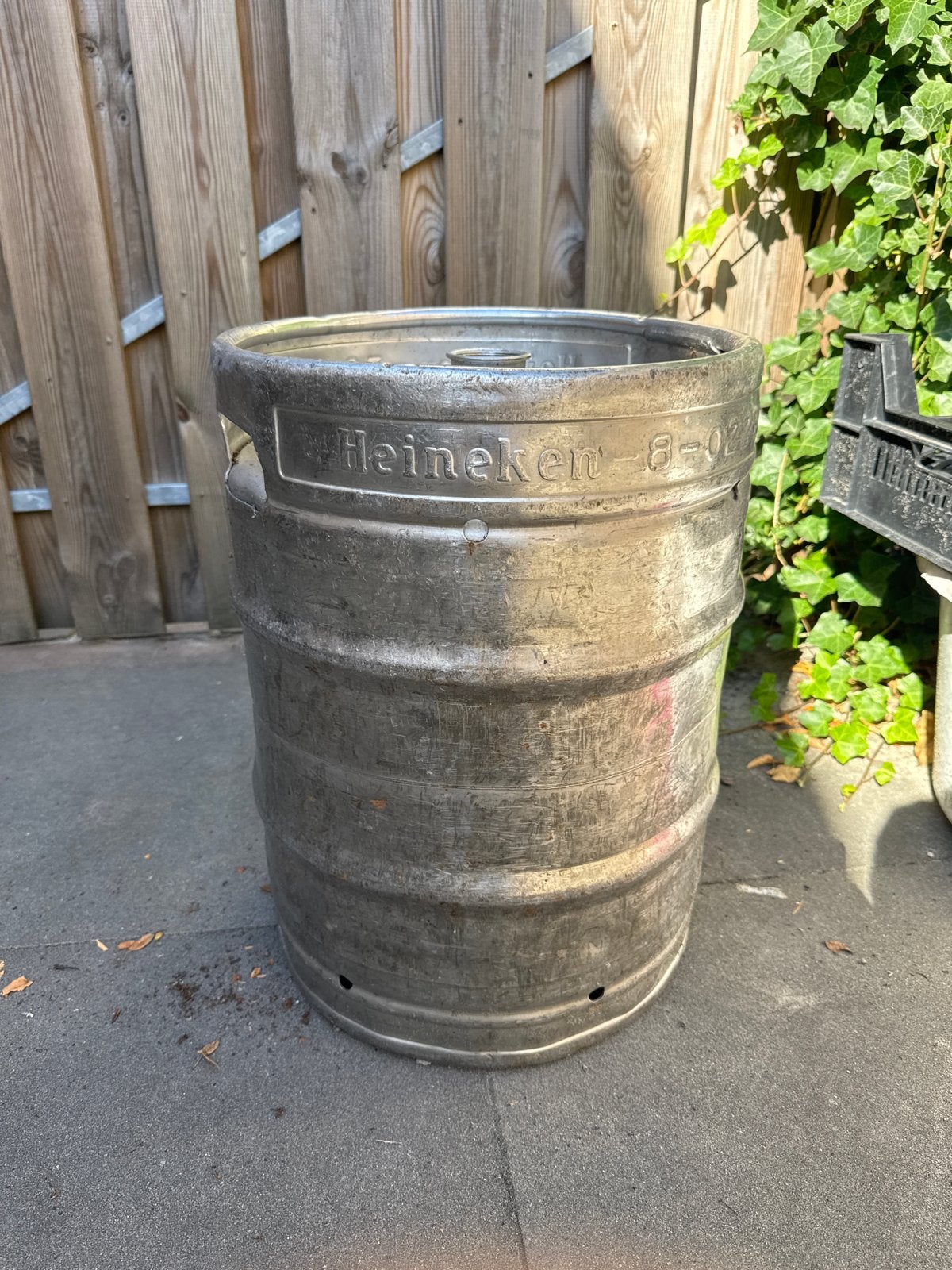 Heineken biervat 20 liter - decoratie/opslag, Verzamelen, Ophalen of Verzenden, Gebruikt, Overige typen, Heineken