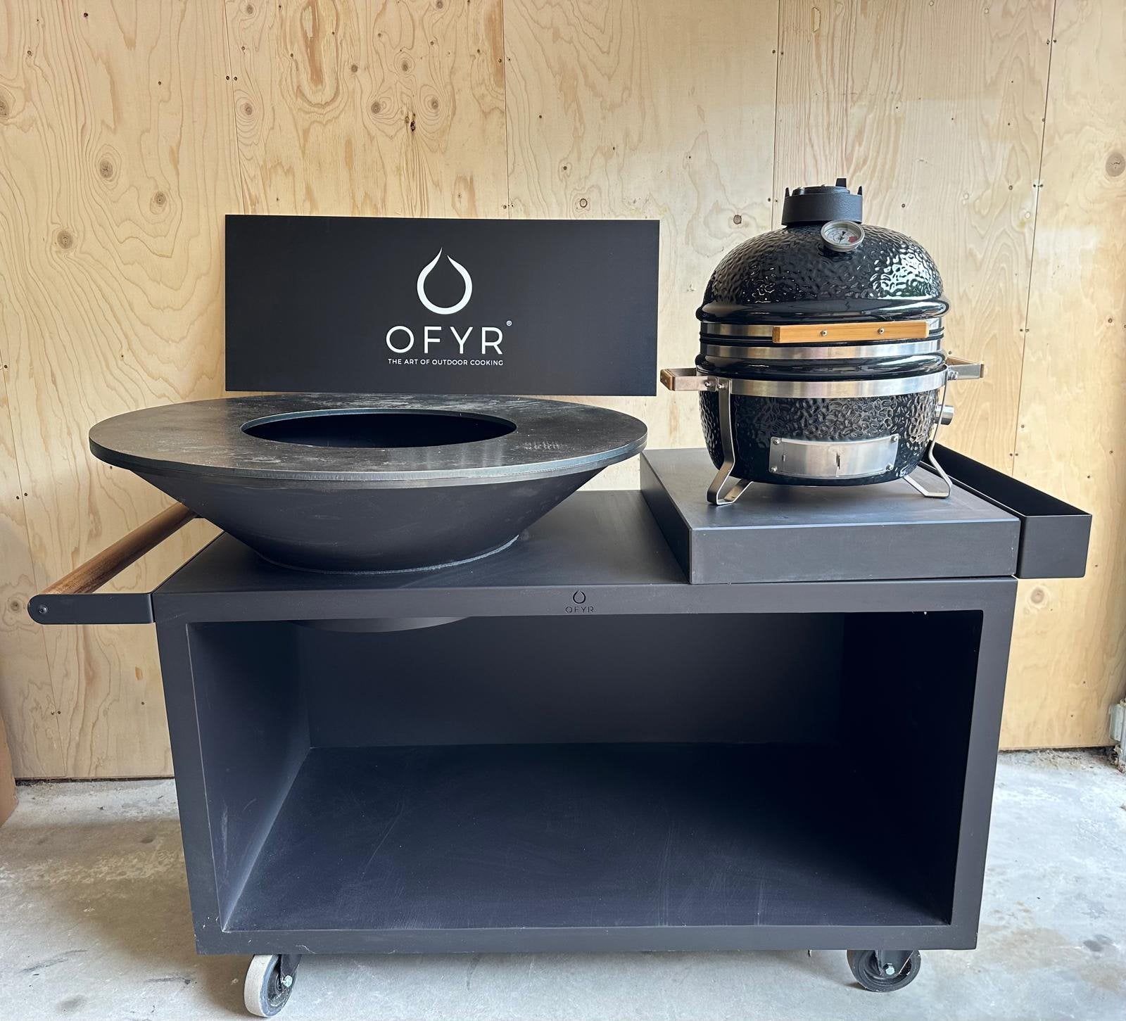 OFYR Island 100 + Monolith ICON | Complete Buitenkeuken, Ophalen of Verzenden, Nieuw, Houtskool, Vrijstaand