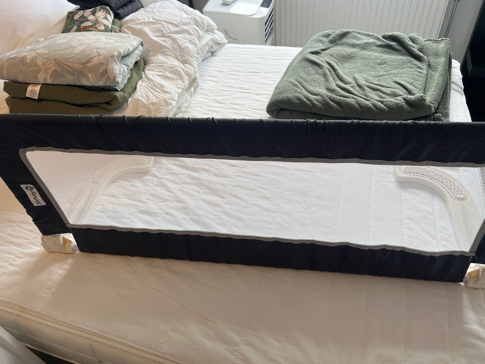 Safety 1st Bedhekje - Zwart/Wit, Kinderen en Baby's, Ophalen, Zo goed als nieuw