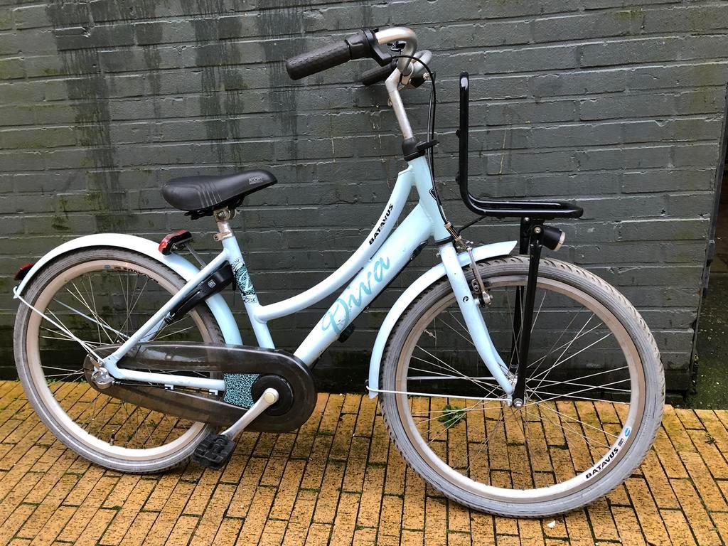 2x meisjefiets 24 inch Batavus Diva + Volare, Ophalen, Gebruikt, 24 inch, Handrem