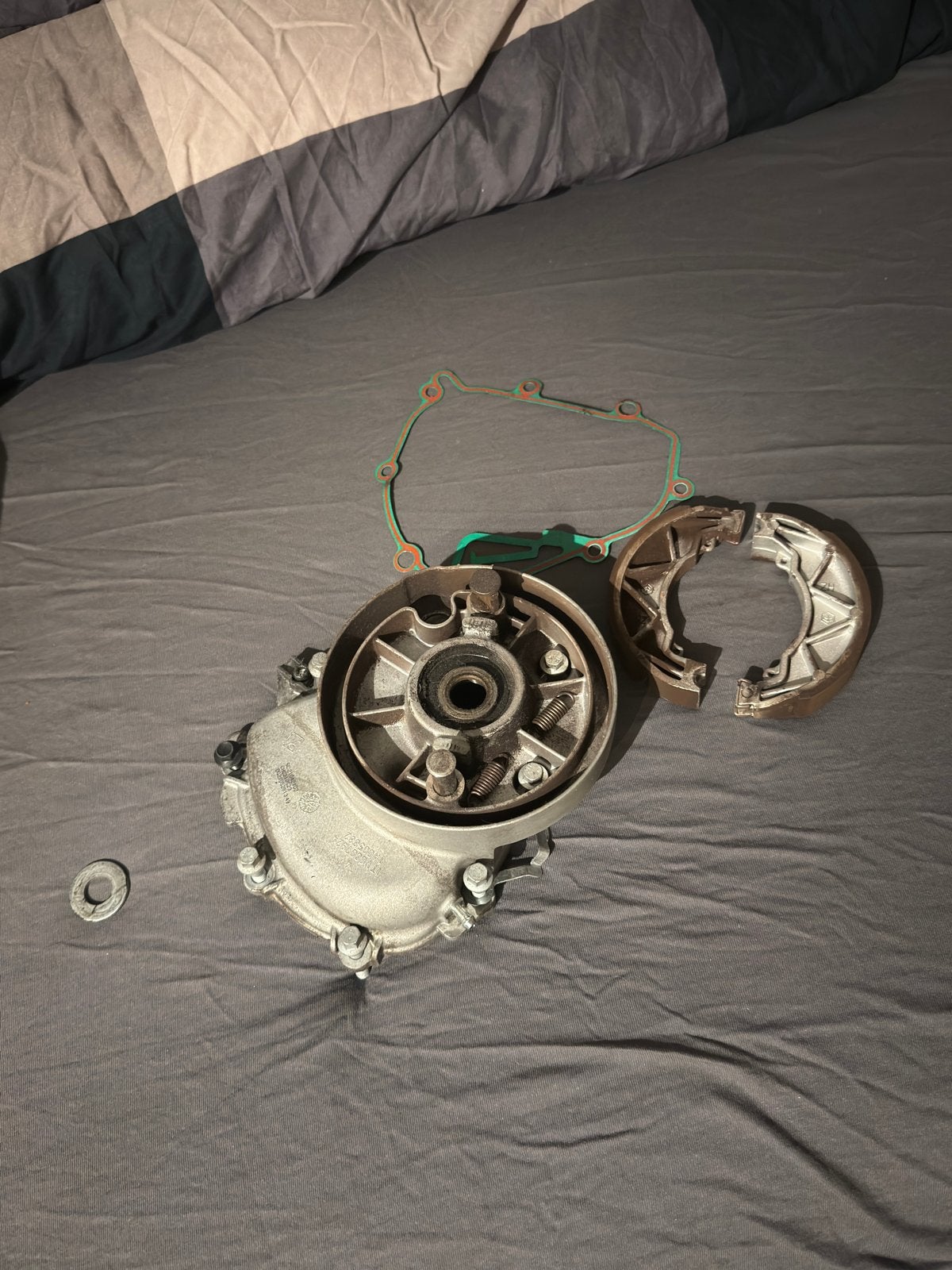 Orginele trommelrem 125cc vespa, Fietsen en Brommers, Verzenden, Gebruikt