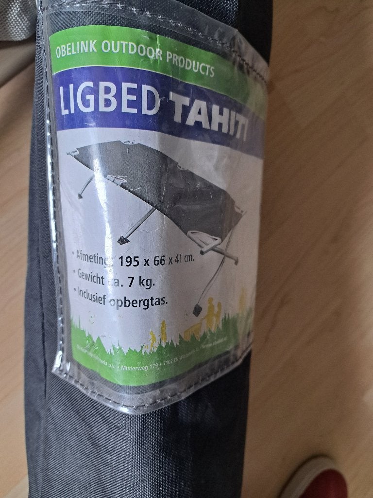 Veldbed, kampeerbed, logeerbed, Ophalen, Zo goed als nieuw, Overige