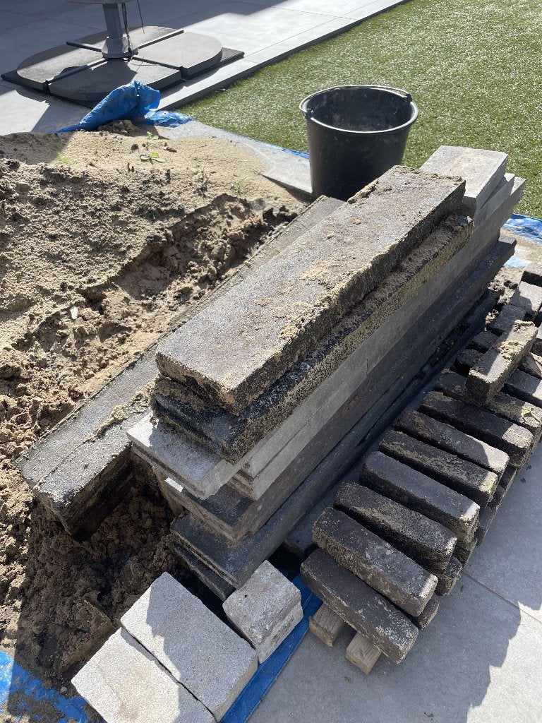 Opsluitbanden (gratis), Ophalen, Gebruikt, Overige typen, Minder dan 5 m²