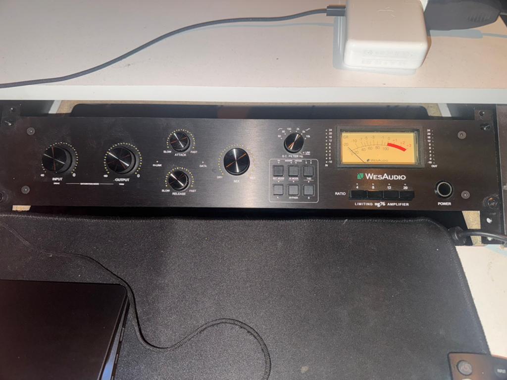 WES Audio Ng76 FET compressor, Audio, Tv en Foto, Professionele Audio-, Tv- en Video-apparatuur, Ophalen of Verzenden, Zo goed als nieuw