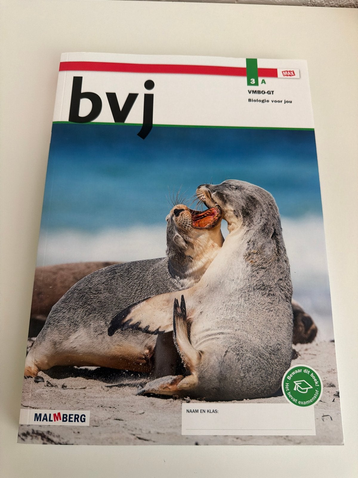 bvj Biologie voor jou 3A VMBO-GT Malmberg, Boeken, Ophalen of Verzenden, Zo goed als nieuw, VMBO, Biologie