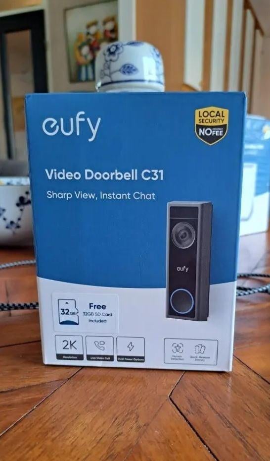 Deurbel camera eufy, Ophalen of Verzenden, Nieuw