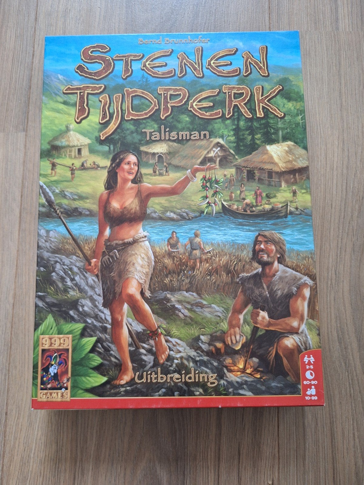 Stenen Tijdperk uitbreiding Talisman NLtalig van 999 games, Ophalen, Zo goed als nieuw