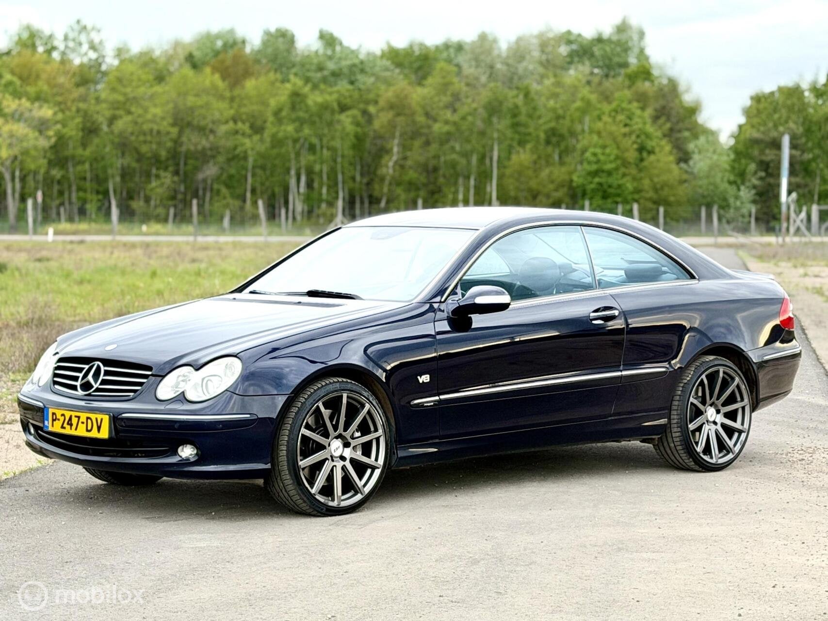 Nette Mercedes CLK-klasse 500 V8 Coupé*AUT*, Auto's, Automaat, Achterwielaandrijving, Gebruikt, 8 cilinders
