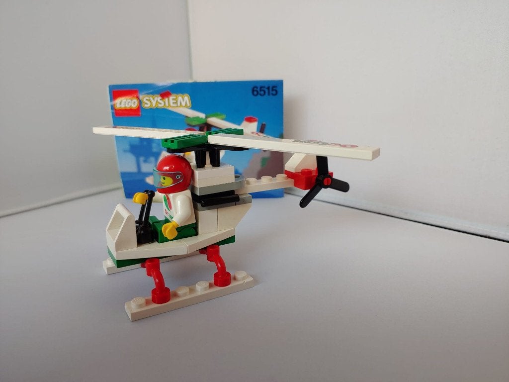 Lego | Classic Town | Stunthelicopter | 6515, Lego, Gebruikt, Overige thema's, Lego