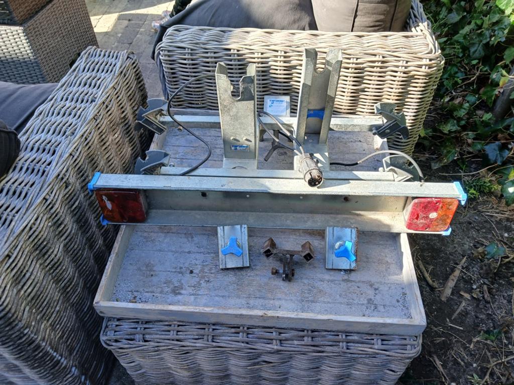 Twinny Load Fietsendrager voor Trekhaak, Ophalen, 2 fietsen, Gebruikt, Trekhaakdrager