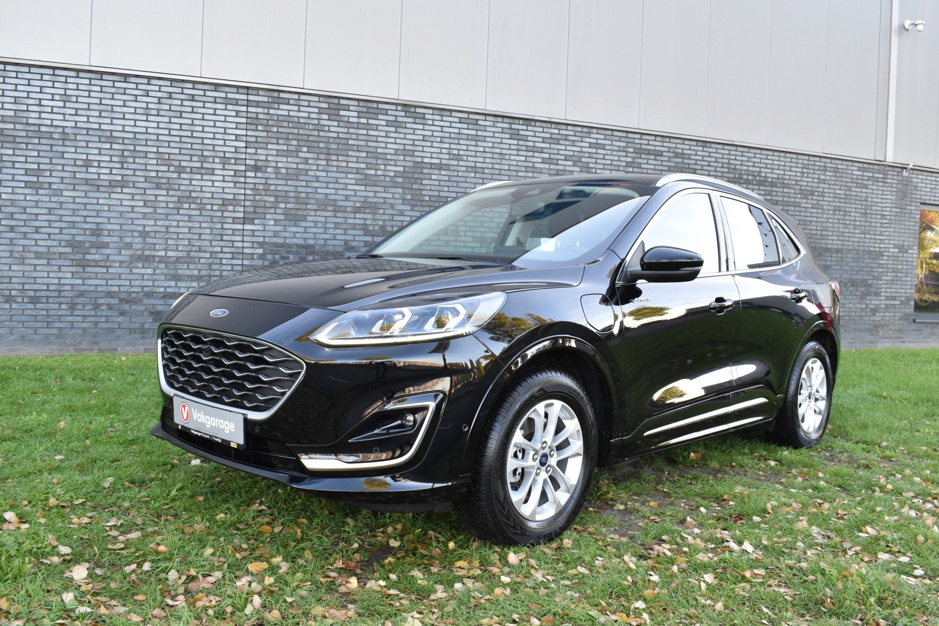 Ford Kuga 2.5 PHEV Vignale Plugin hybride (bj 2021), Auto's, 14 kWh, Gebruikt, 4 cilinders, Zwart