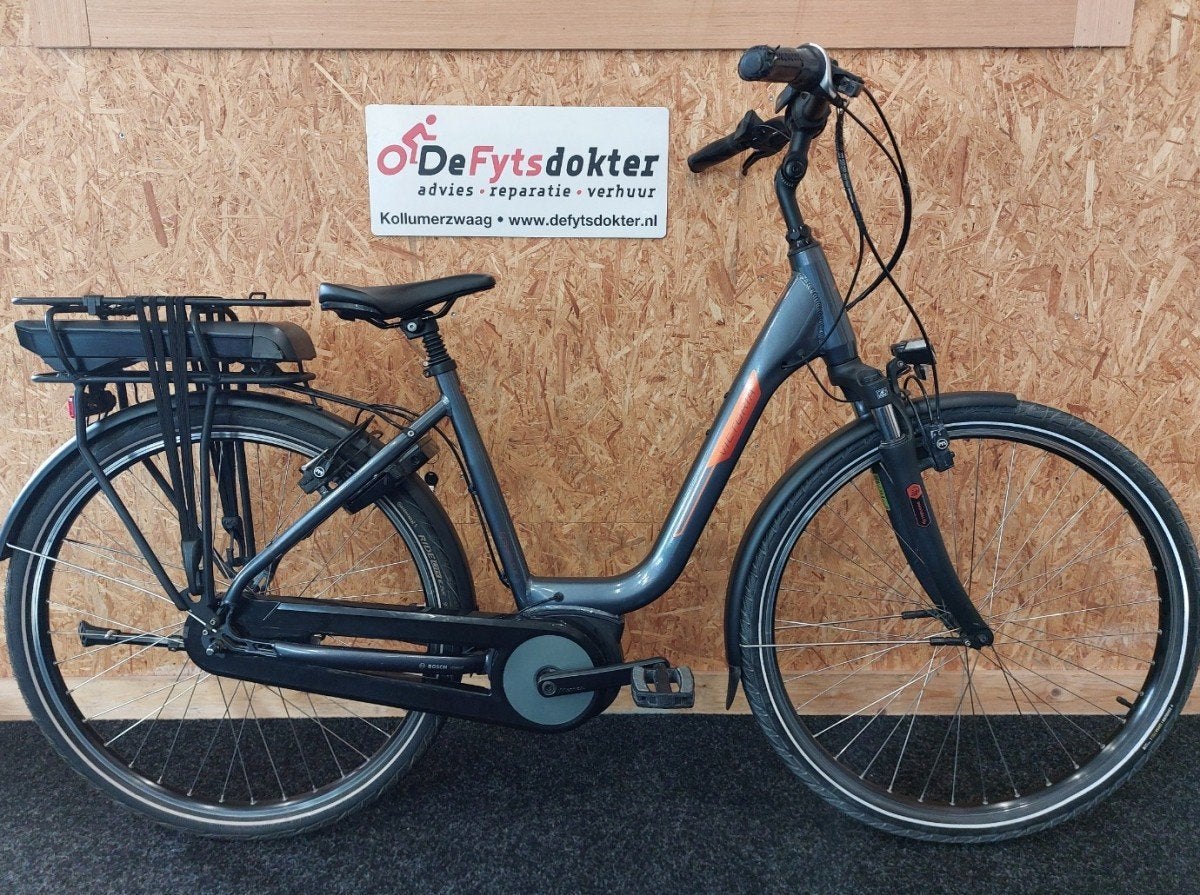 Victoria E-Trekking 5.9 SEH Dames Antraciet 51cm, Fietsen en Brommers, Gebruikt, -, -, 51 tot 55 cm