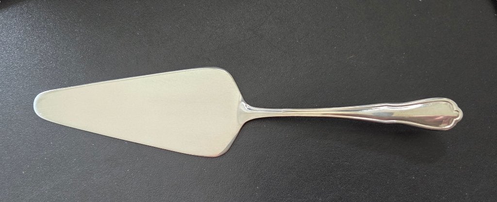 RVS taartschep (22 cm), Verzenden, Zo goed als nieuw, Rvs of Chroom, Los bestek