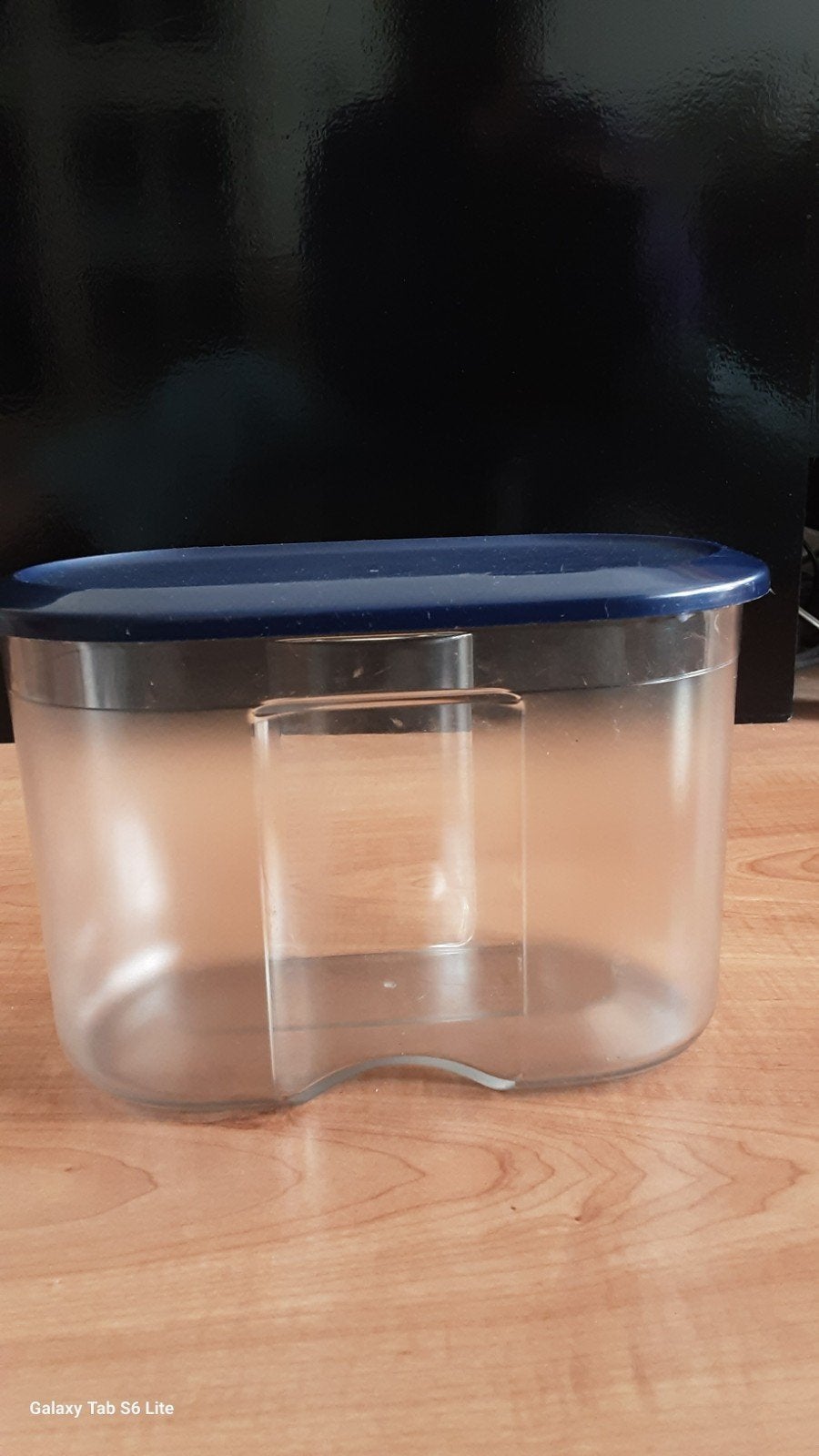 Tupperware bewaardoos met deksel blauw, Blauw, Ophalen of Verzenden, Zo goed als nieuw, Bewaardoos