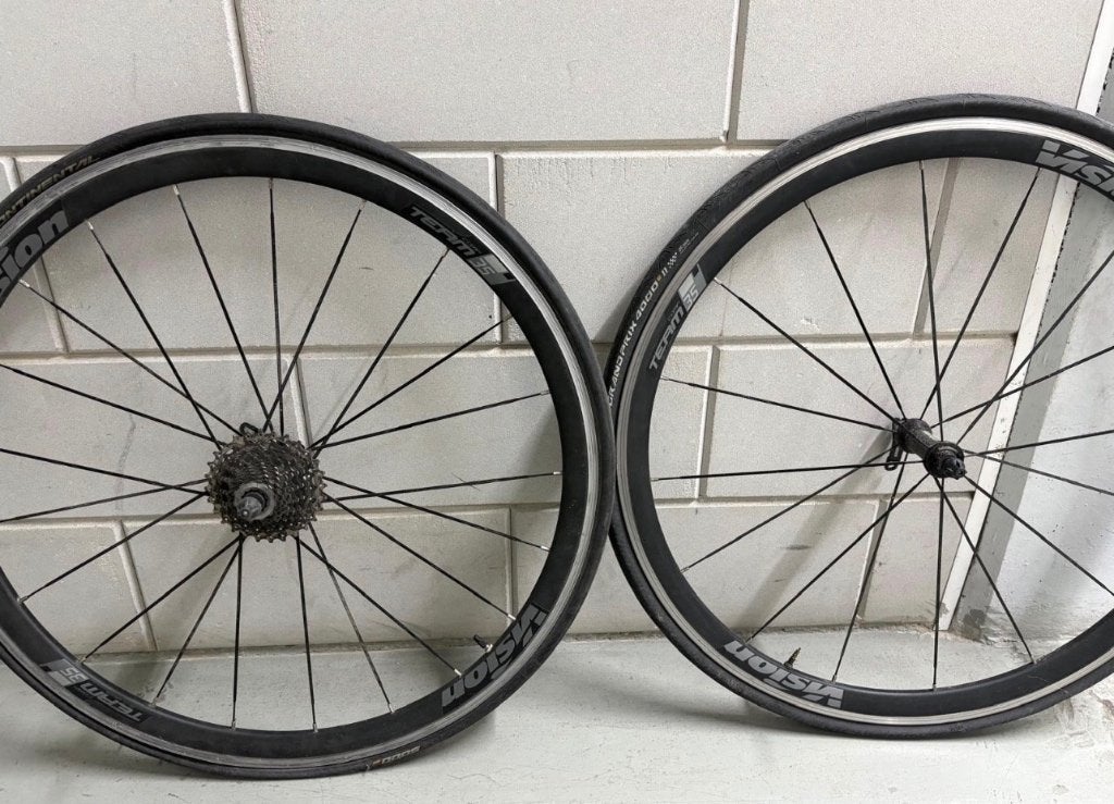 Vision wielen racefiets, Fietsen en Brommers, Overige merken, Gebruikt, Aluminium, Ophalen of Verzenden