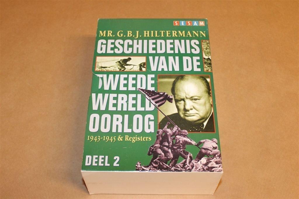 Sesam WOII Geschiedenis — 2 Delen Compleet in Cassette, Boeken, Oorlog en Militair, Ophalen of Verzenden, Tweede Wereldoorlog
