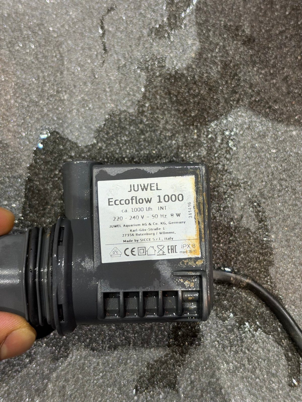 JUWEL Ecoflow 1000 (defect), Gebruikt, Pomp, Ophalen of Verzenden, Juwel