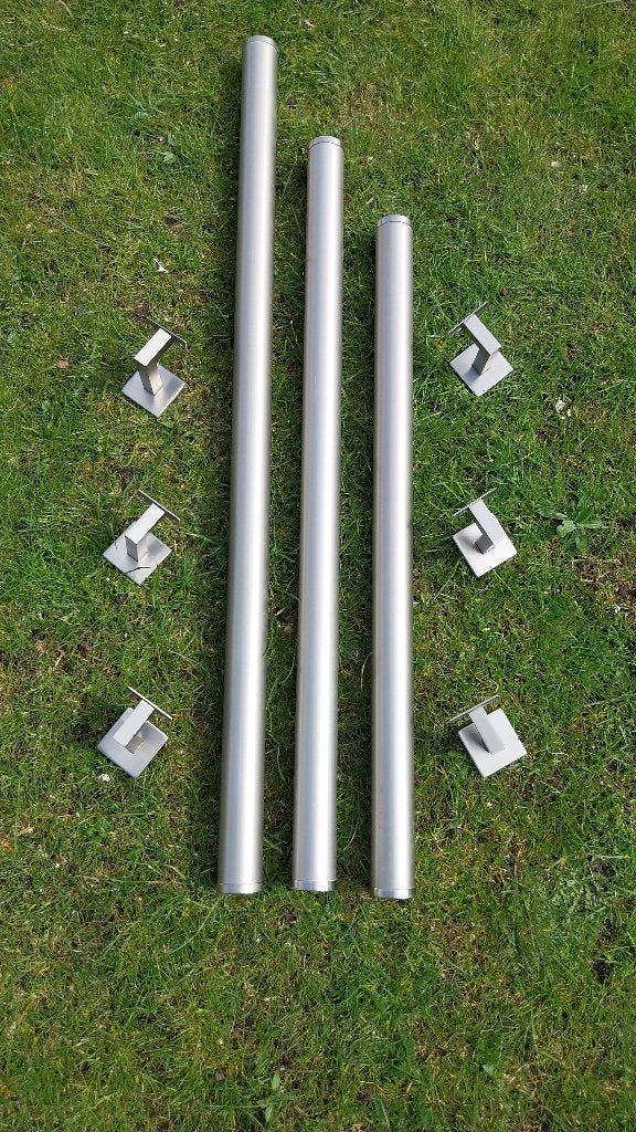 Te Koop alluminium trapleuning, Ophalen, Zo goed als nieuw, Trap, 4 meter of meer