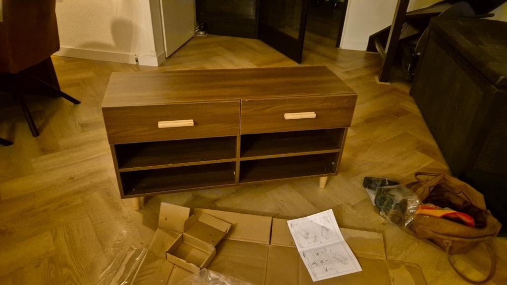 Schoenenkast met lichte schade, wel nieuw, Ophalen of Verzenden, Nieuw