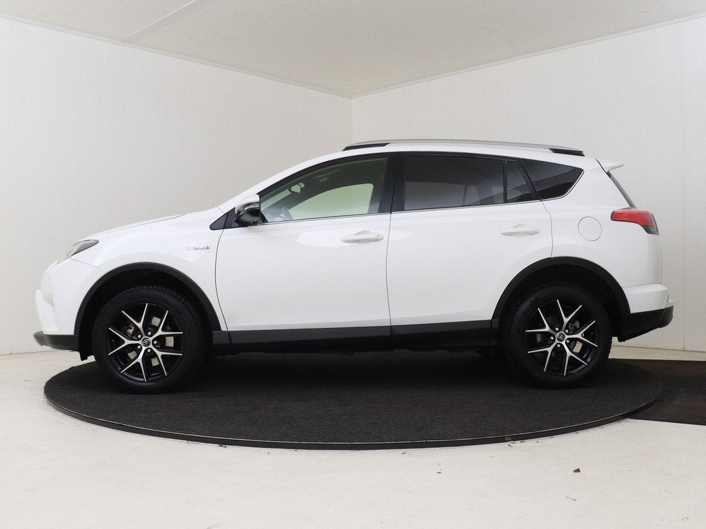 Toyota RAV4 2.5 Hybrid Style | Dealer onderhouden | Navigati, Auto's, Toyota, 12 maanden, Gebruikt, Wit, Bedrijf