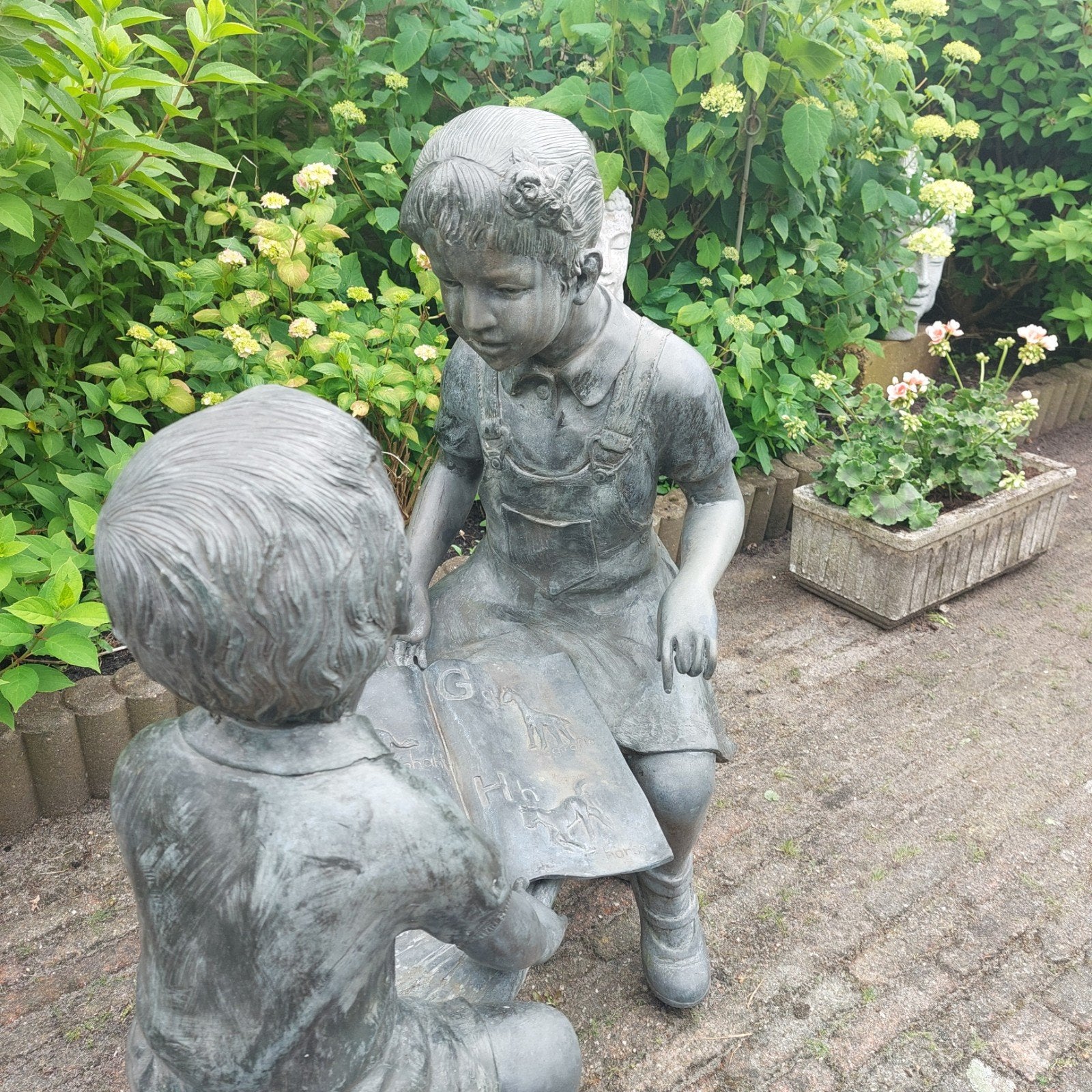 Bronzen Tuinbeeld, Ophalen of Verzenden
