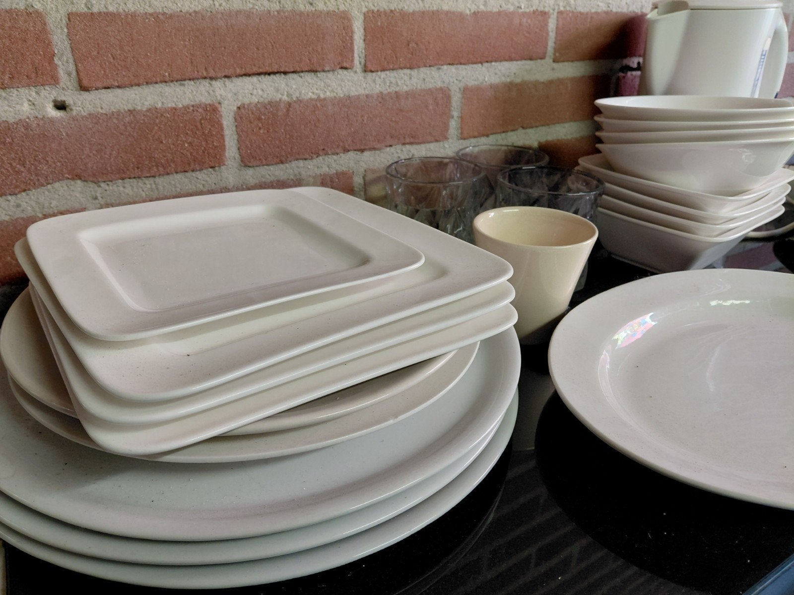 Diverse servies en keukenbenodigdheden, Ophalen, Gebruikt, Overige merken, Keramiek