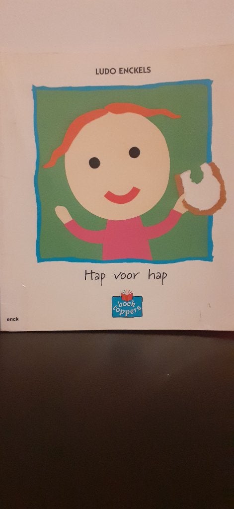 Hap voor Hap - Serie Boektoppers - Ludo Enckels !, Ophalen of Verzenden, Gelezen, Ludo Enckels