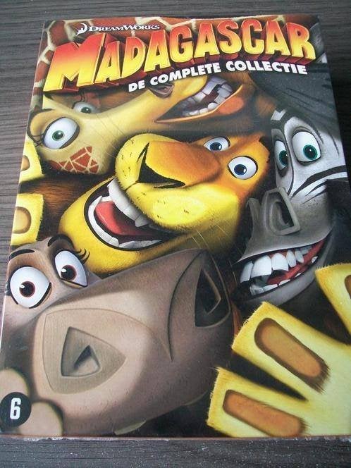 MADAGASCAR Complete Collection 1-3 box nieuw in seal, Cd's en Dvd's, Tekenfilm, Verzenden, Amerikaans, Nederlands