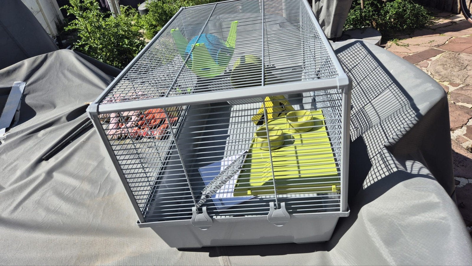 hamster/ratten kooi ZSMW!!, Kooi, Minder dan 75 cm, Zo goed als nieuw, Hamster