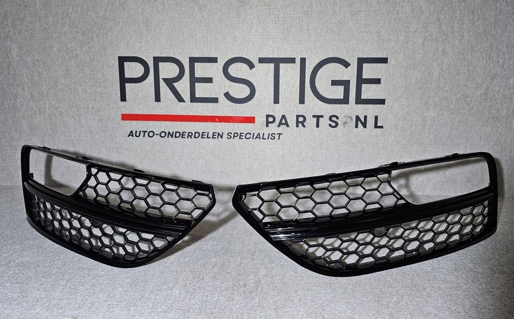 Mistlamp Roosters Audi A3 8V HOOGLANS ZWART LINKS & RECHTS, -, Voor, Nieuw, Ophalen of Verzenden